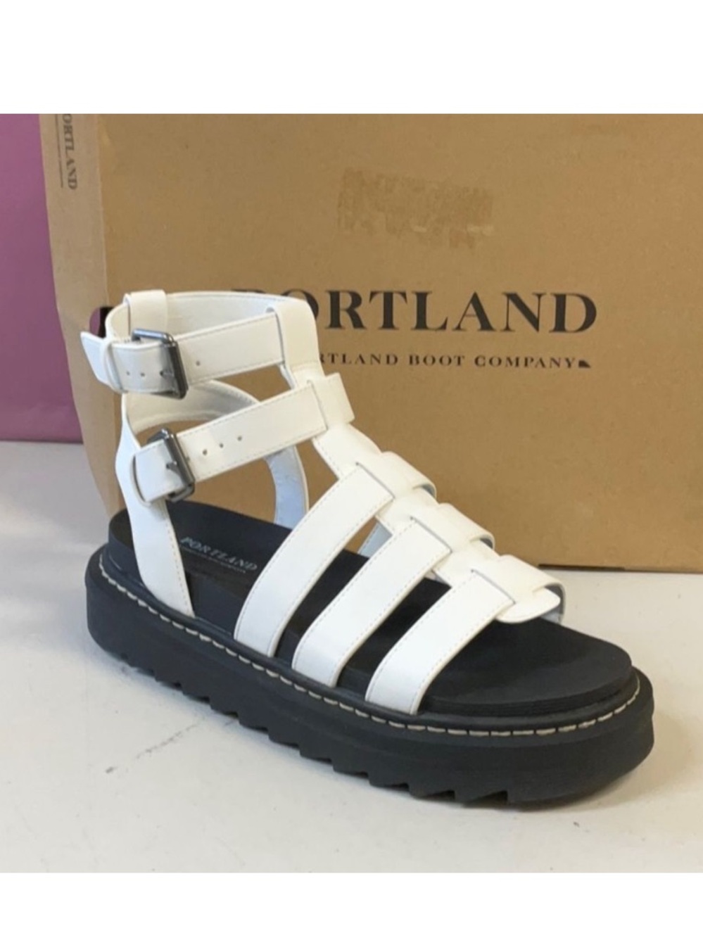 Portland NWT Gladiator Sandals 9